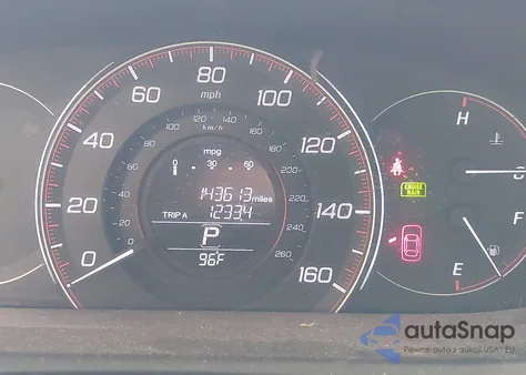 2015 Honda Accord Sport z USA, uszkodzony, nr VIN 1HGCR2F54FA025019